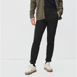 Everlane Mens Uniform The Performance Chino Size 31x32 Black Slim Fit Pants NWT